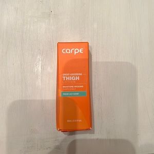 Carpe Moisture wicking thigh lotion